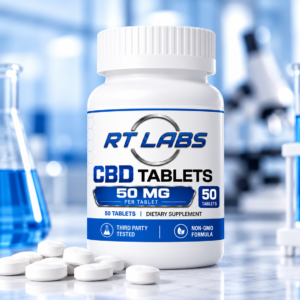 CBD Isolate 50mg Tablets